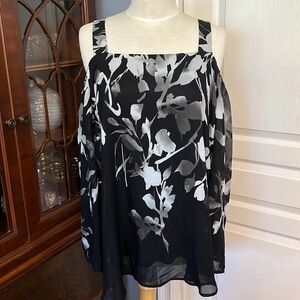 DB Dressy Blouse, lined, sz 1X